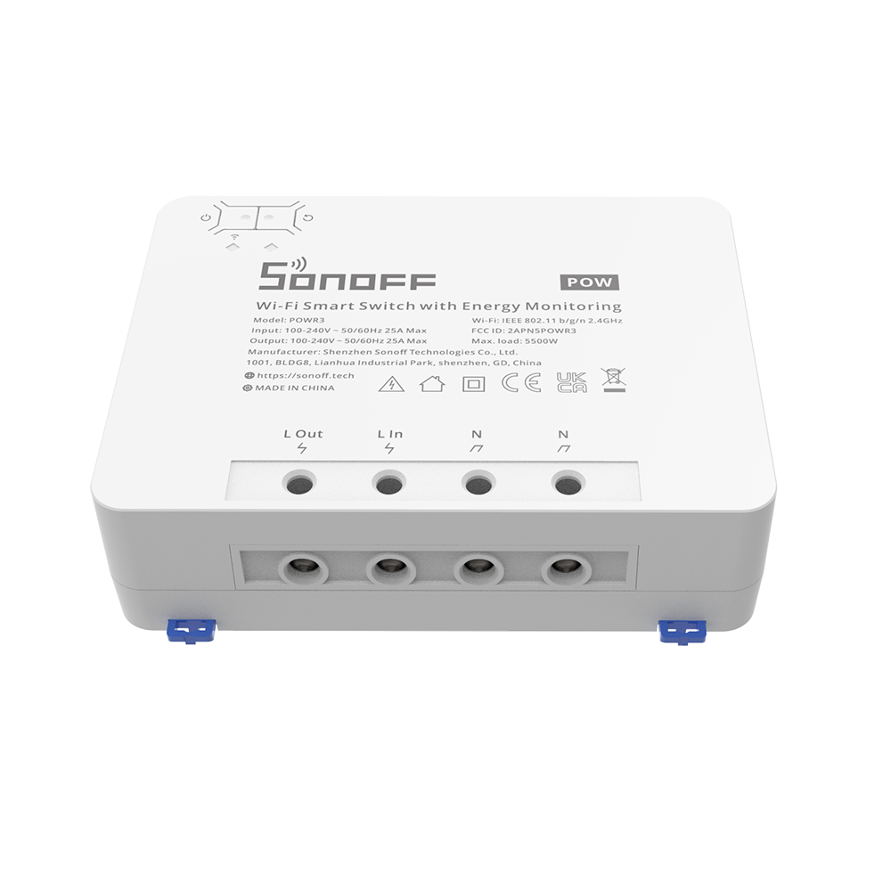SONOFF POWR3 - Kulutuksen seurantaa älykkäästi