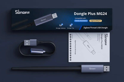 SONOFF Zigbee USB Dongle Plus MG24 - Edistynyt Zigbee + Thread Yhdyskäytävä