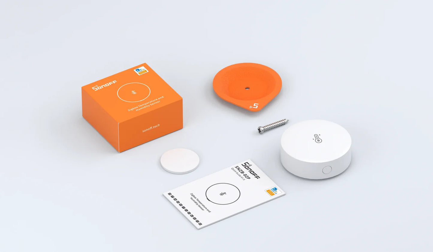 Sonoff SNZB-02P ZigBee Lämpötila & Kosteus Sensori